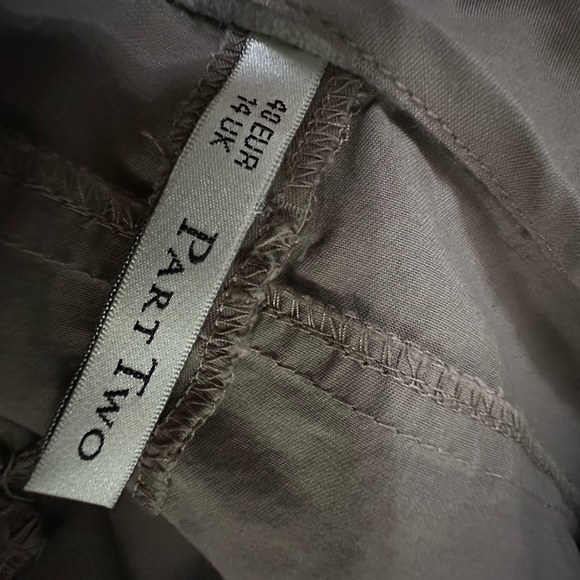 Part Two Women's Dark Khaki mini Skirt - Picture 3 of 7